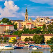 Panoramic view of Belgrade, Serbia