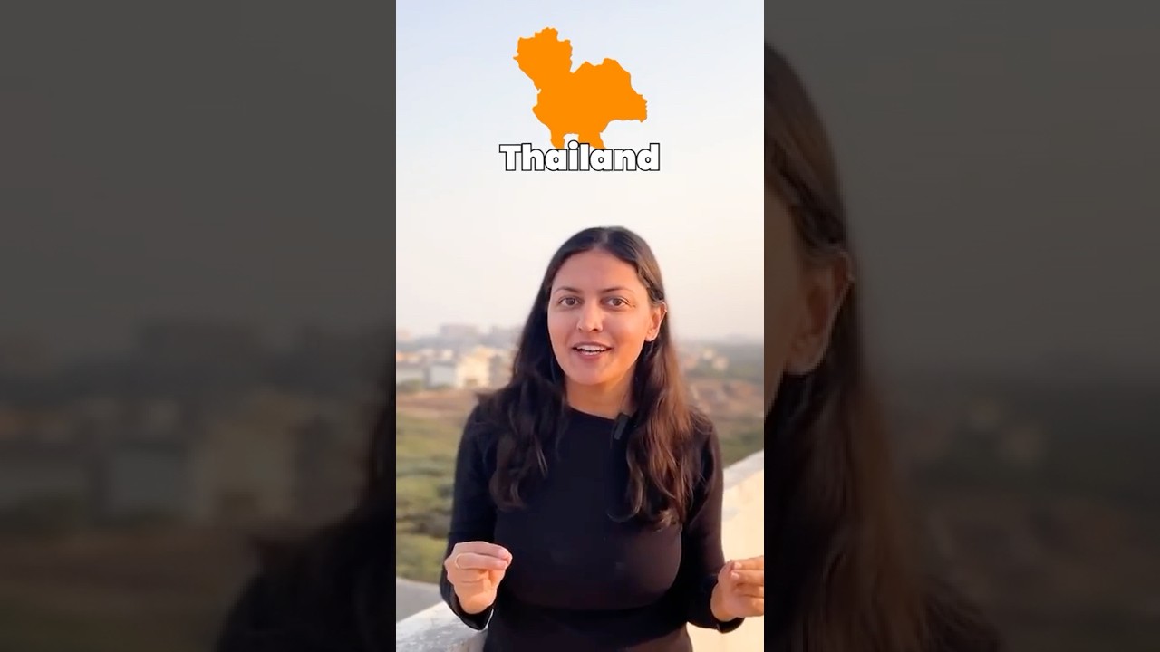 Thailand TRIP BUDGET from India | Thailand Travel Guide | Thailand Trip Cost #thailand #shorts