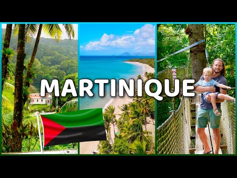 MARTINIQUE, French Antilles – TRAVEL Guide to ALL top 10 sights in 4K
