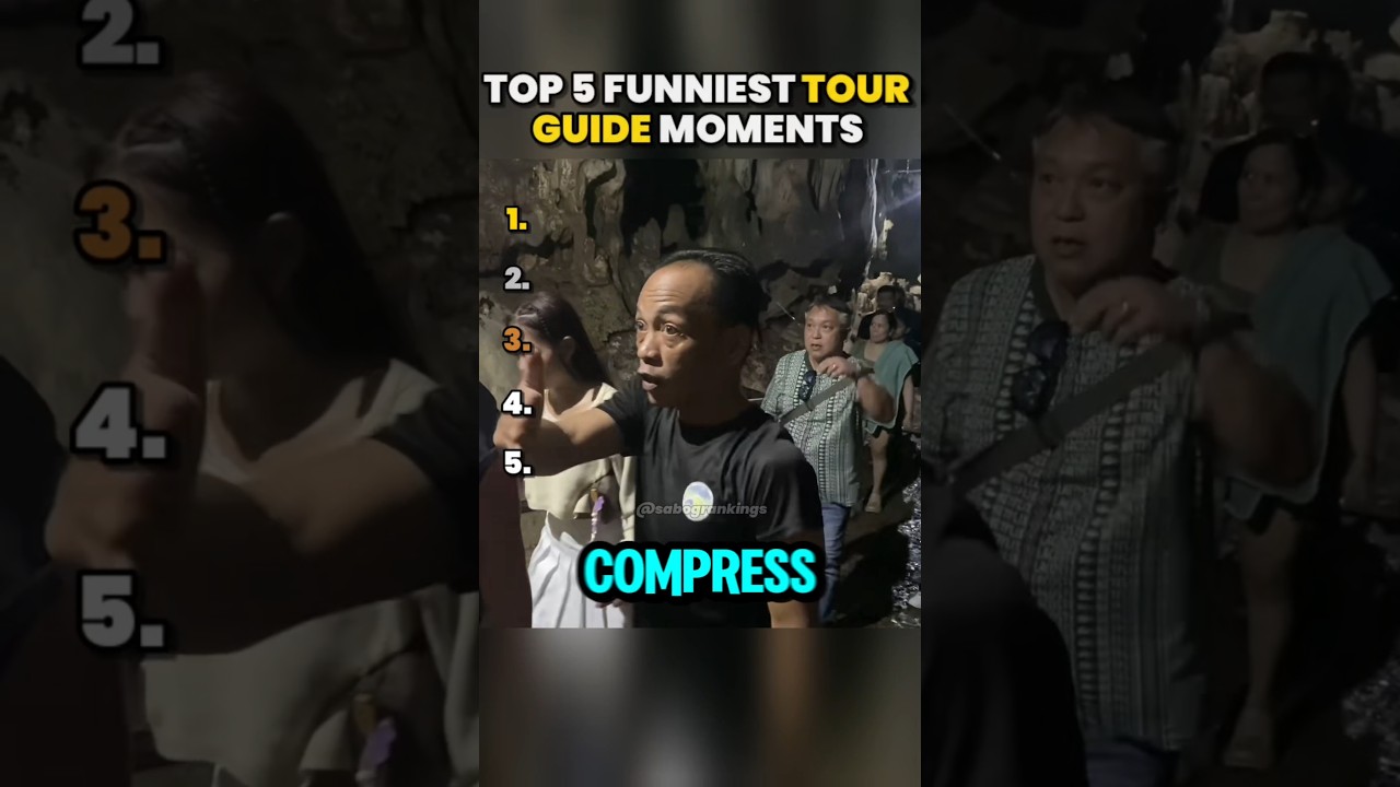 Top 5 Funniest Tour Guide Moments #rating #funnyvideos #pinoymemes